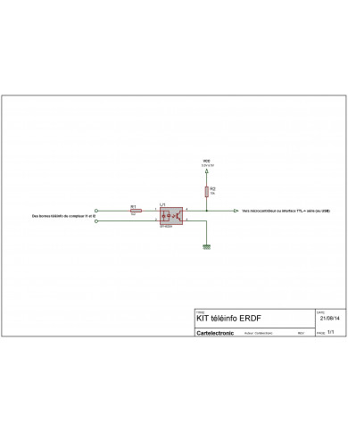 KIT téléinfo SFH620