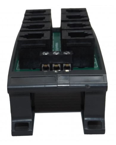 Multiprise RJ12 rail DIN