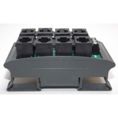 Multiprise RJ12 rail DIN
