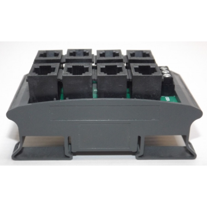 Multiprise RJ12 rail DIN