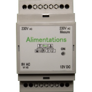 Alimentations WES 12VDC & 9VAC