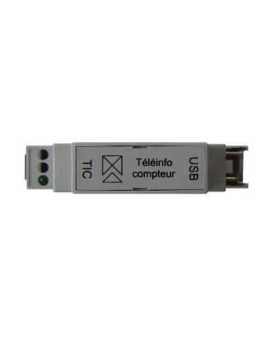 Téléinfo 1 compteur USB rail DIN