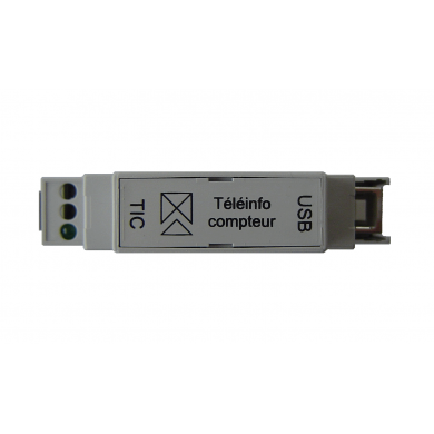 Téléinfo 1 compteur USB rail DIN