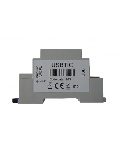 Téléinfo 1 compteur USB rail DIN