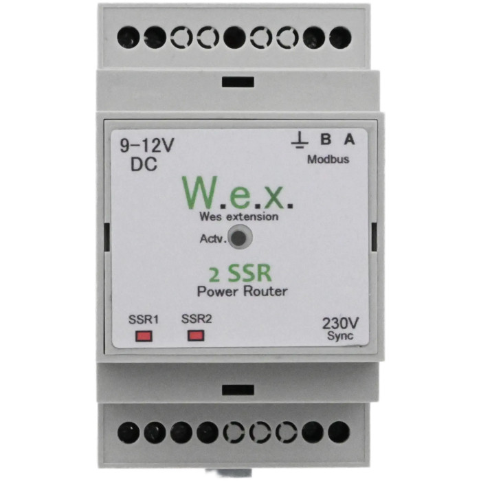 WEX 2 SSR modbus RTU