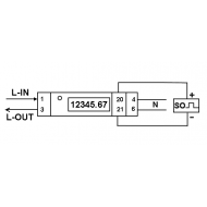 Compteur Energie (rétroéclairé) 50A